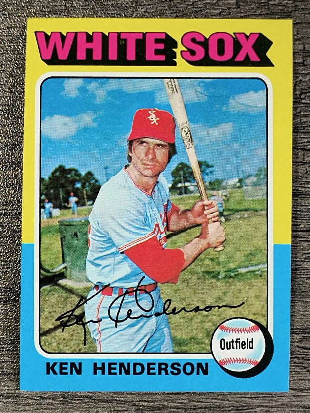 1975 Topps Mini #59 Ken Henderson (NM)