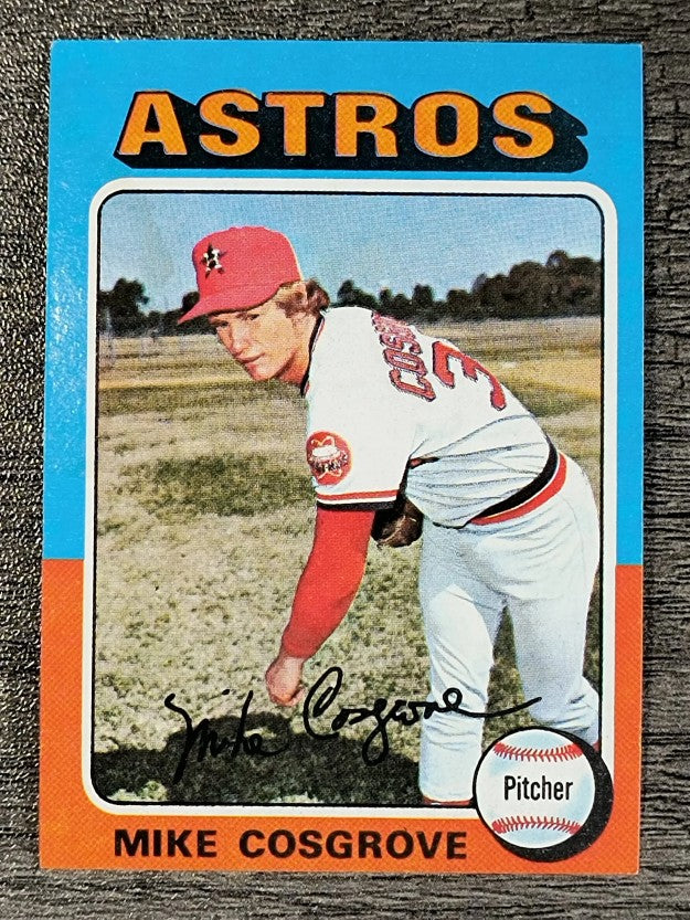 1975 Topps Mini #96 Mike Cosgrove RC (EXMT)