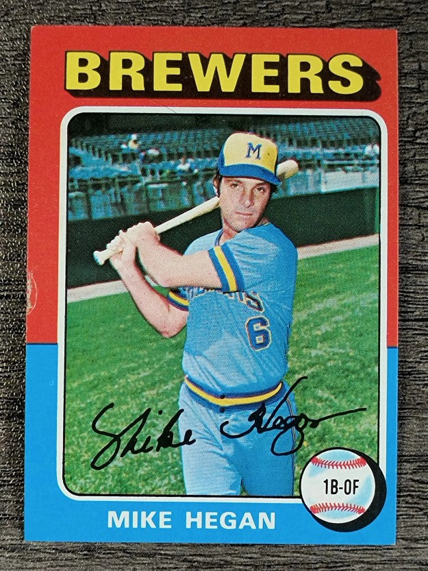 1975 Topps Mini #99 Mike Hegan (EX)