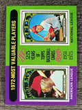 1975 Topps Mini #210 Rich Allen/Johnny Bench MVP (NMMT)