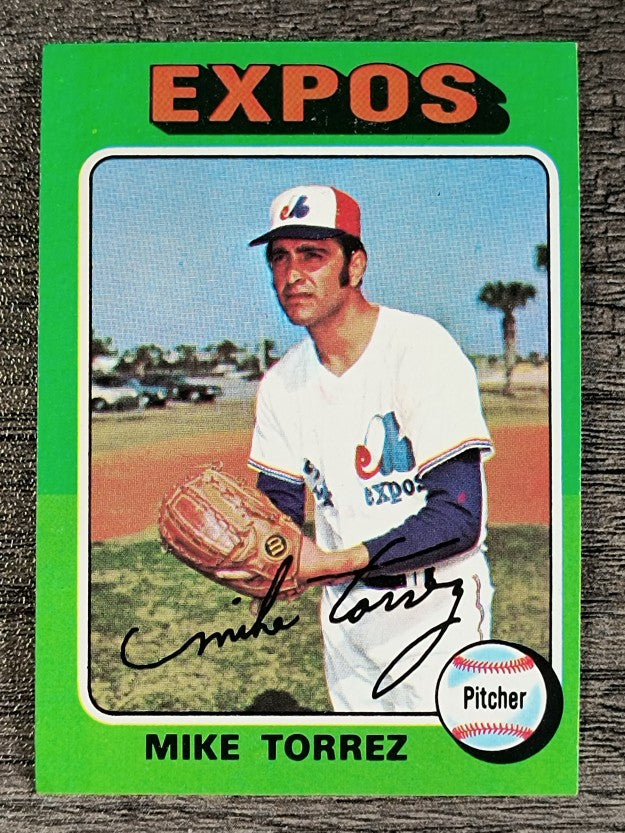 1975 Topps Mini #254 Mike Torrez (EXMT)
