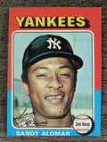 1975 Topps Mini #266 Sandy Alomar (VGEX)