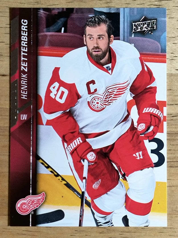 2015-16 Upper Deck #317 Henrik Zetterberg