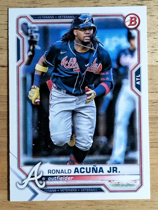 2021 Bowman #62 Ronald Acuna Jr.