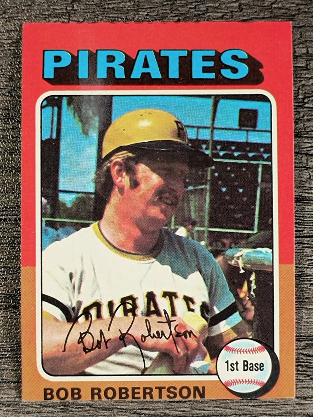 1975 Topps Mini #409 Bob Robertson (VGEX)