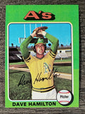 1975 Topps Mini #428 Dave Hamilton (EX)