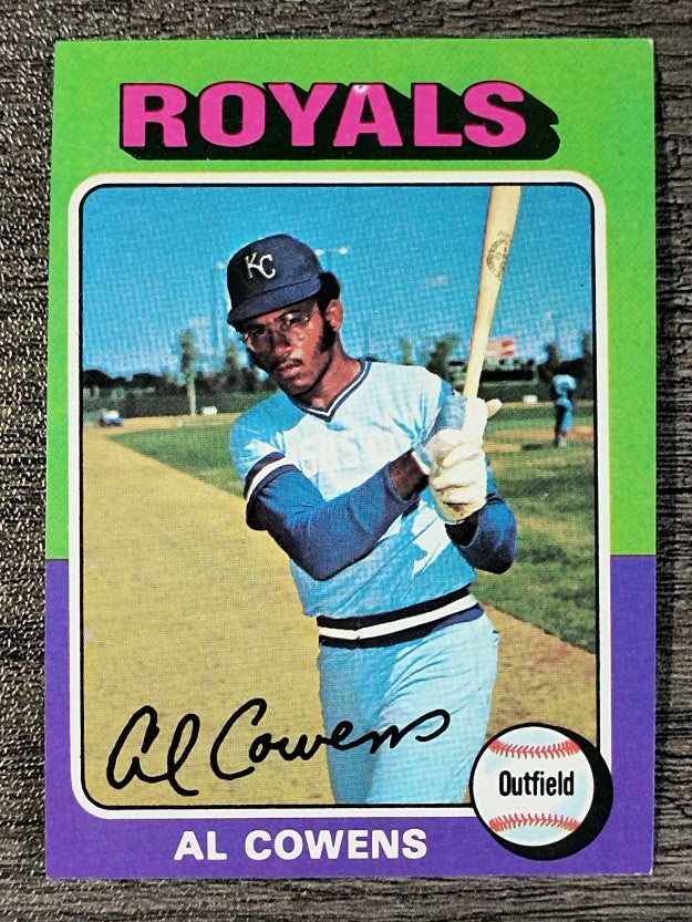 1975 Topps Mini #437 Al Cowens RC (EXMT)