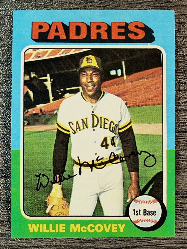 1975 Topps Mini #450 Willie McCovey (EXMT)