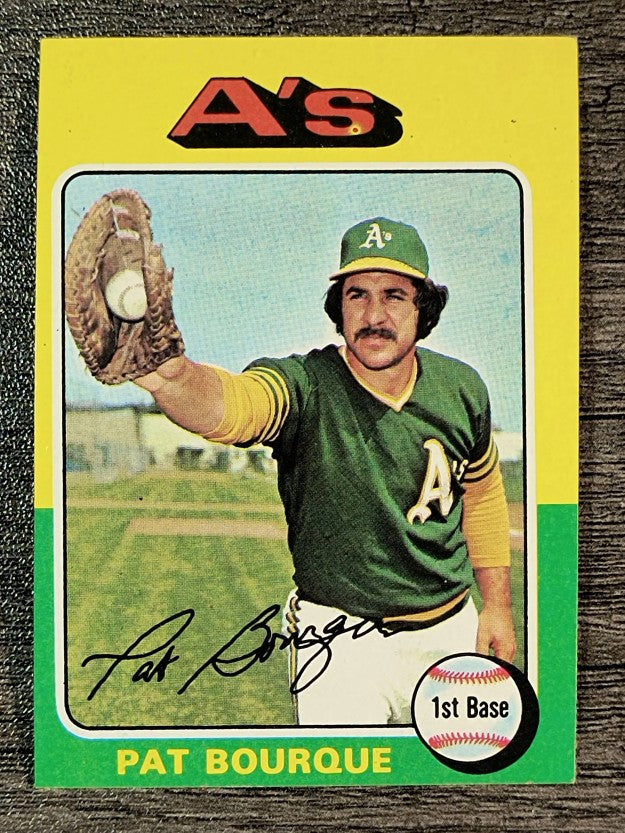 1975 Topps Mini #502 Pat Bourque (EX)