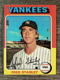 1975 Topps Mini #503 Fred Stanley (trimmed)