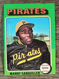 1975 Topps Mini #515 Manny Sanguillen (EX)