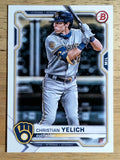 2021 Bowman #24 Christian Yelich