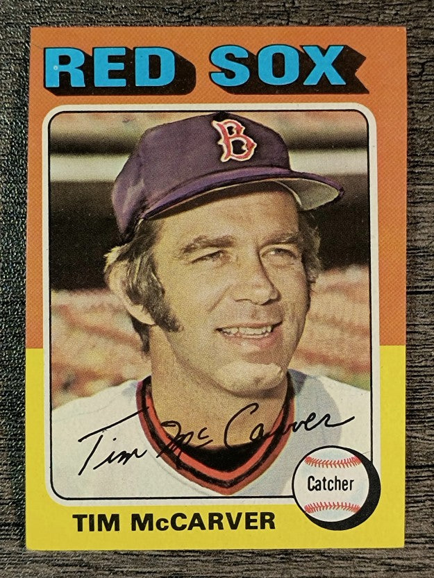 1975 Topps Mini #586 Tim McCarver (EXMT)