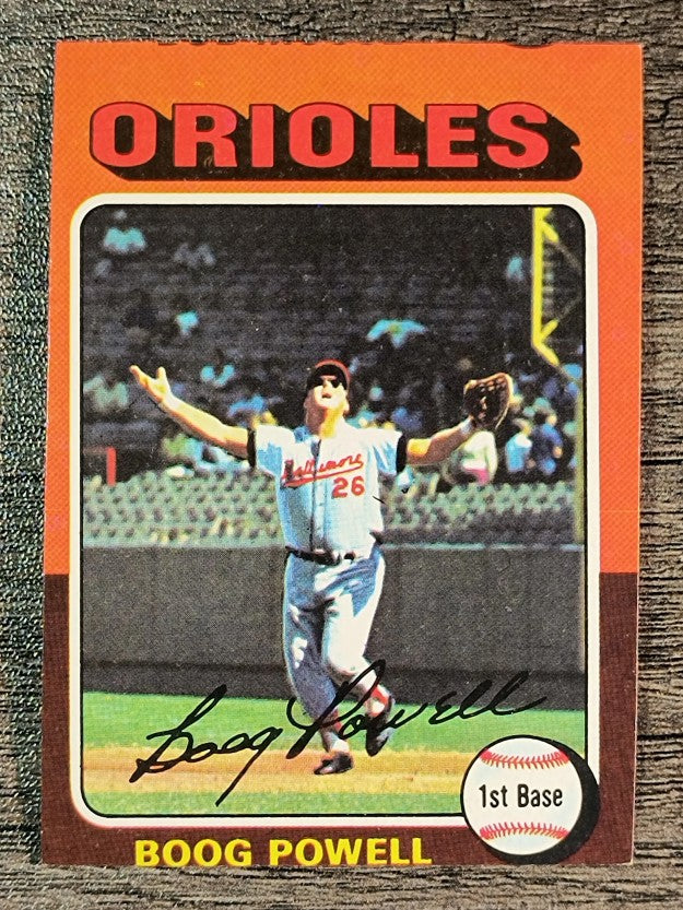 1975 Topps Mini #625 Boog Powell (VGEX)
