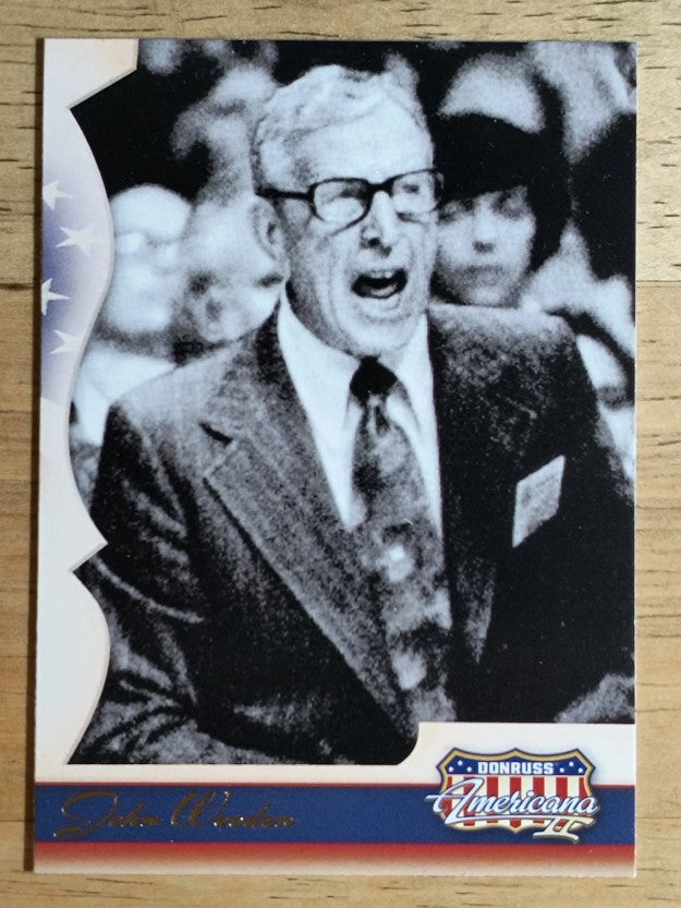2008 Americana II Retail #174 John Wooden