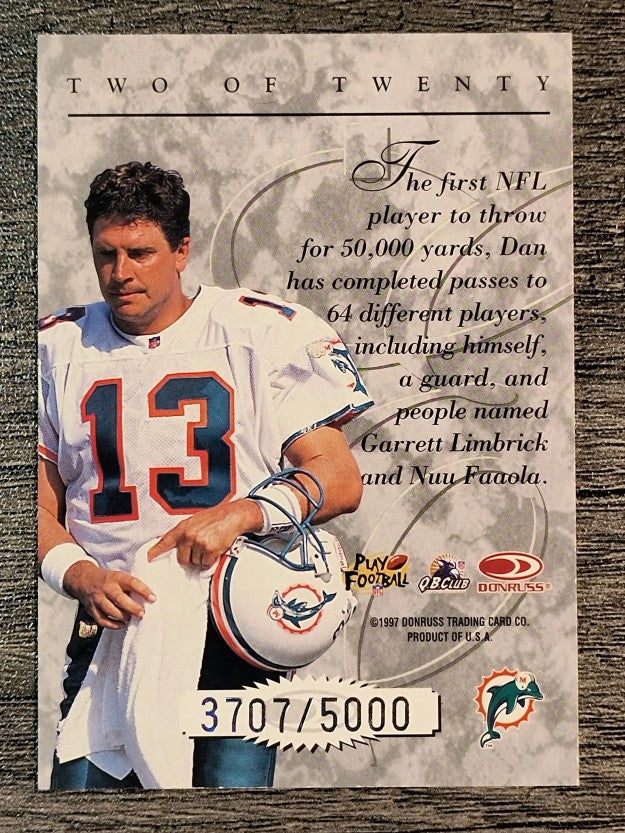 1997 Donruss Elite #2 Dan Marino