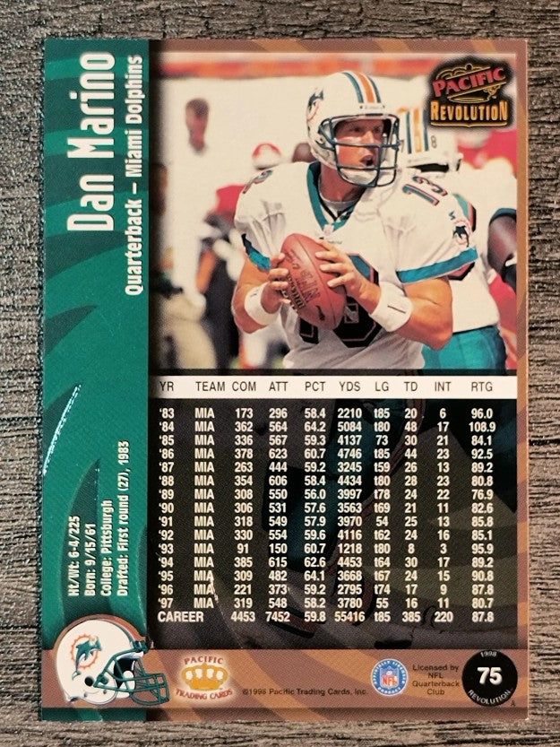 1998 Revolution #75 Dan Marino