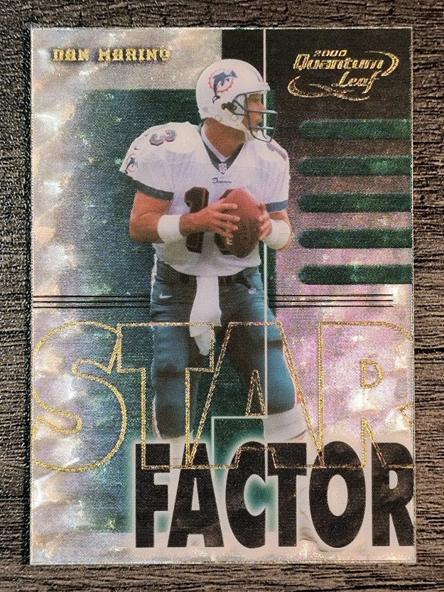 2000 Quantum Leaf Star Factor #SF13 Dan Marino