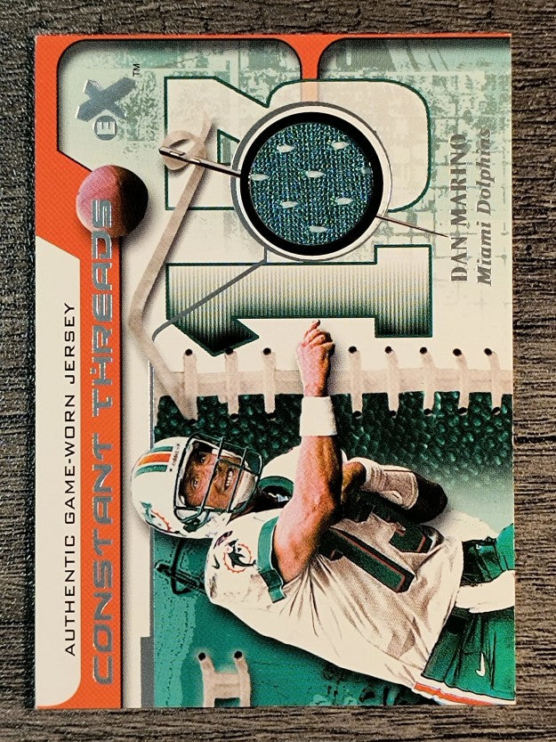 2001 E-X Constant Threads #14 Dan Marino