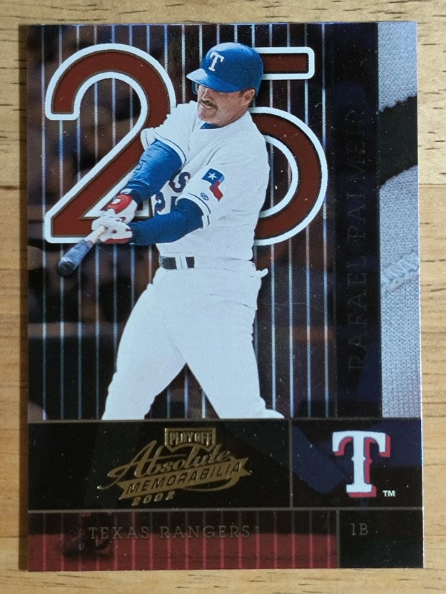 2002 Absolute Memorabilia #143 Rafael Palmeiro