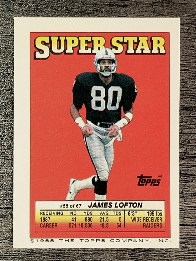 1988 Topps Stickers #8 Dennis Gentry/ 219 Dwight Stephenson