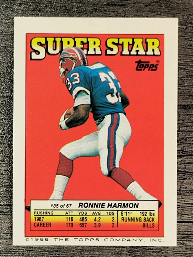 1988 Topps Stickers #8 Dennis Gentry/ 219 Dwight Stephenson