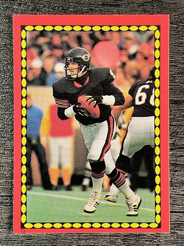 1988 Topps Stickers #13 Jim McMahon