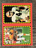 1988 Topps Stickers #17 Jeff Smith/ 185 Earnest Byner