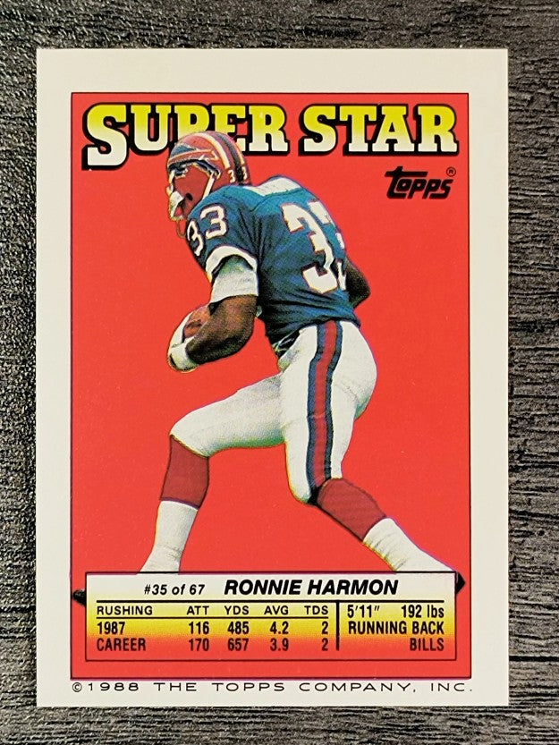 1988 Topps Stickers #20 Calvin Magee/ 182 Mike Harden