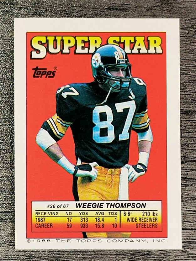 1988 Topps Stickers #29 Freddie Joe Nunn/ 222 John Bosa