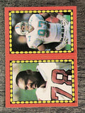 1988 Topps Stickers #29 Freddie Joe Nunn/ 222 John Bosa