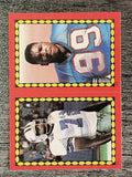 1988 Topps Stickers #36 Ed Too Tall Jones/ 245 Sean Jones
