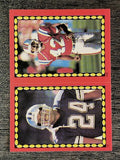1988 Topps Stickers #37 Everson Walls/ 252 Ronnie Lippett
