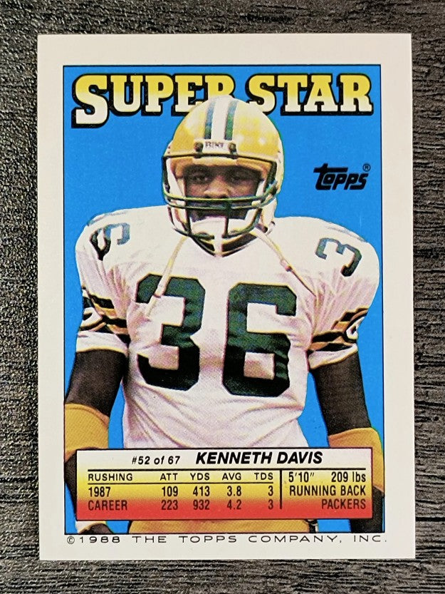 1988 Topps Stickers #38 Bill Bates/ 213 Dean Biasucci