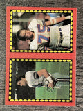 1988 Topps Stickers #39 Doug Cosbie/ 179 Rulon Jones