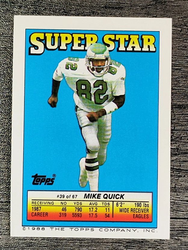 1988 Topps Stickers #49 Keith Byars/ 265 Jacob Green