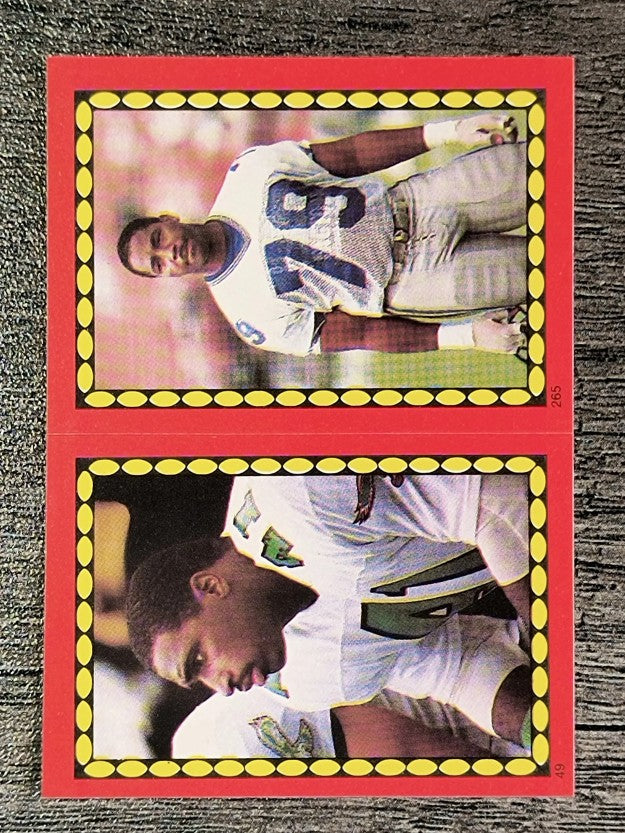 1988 Topps Stickers #49 Keith Byars/ 265 Jacob Green