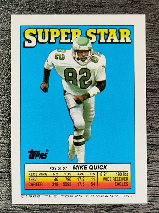 1988 Topps Stickers #49 Keith Byars/ 265 Jacob Green