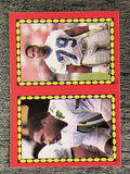 1988 Topps Stickers #49 Keith Byars/ 265 Jacob Green
