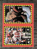 1988 Topps Stickers #53 Scott Campbell/ 160 Boomer Esiason