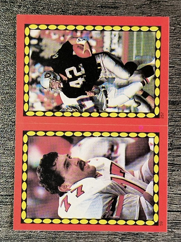 1988 Topps Stickers #59 Rick Bryan/ 257 Vance Mueller