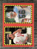 1988 Topps Stickers #62 Ray Wersching/ 220 John Offerdahl