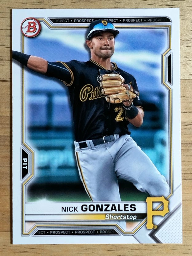 2021 Bowman Prospects #BP34 Nick Gonzales