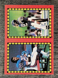 1988 Topps Stickers #74 Joe Morris/ 198 Curtis Adams