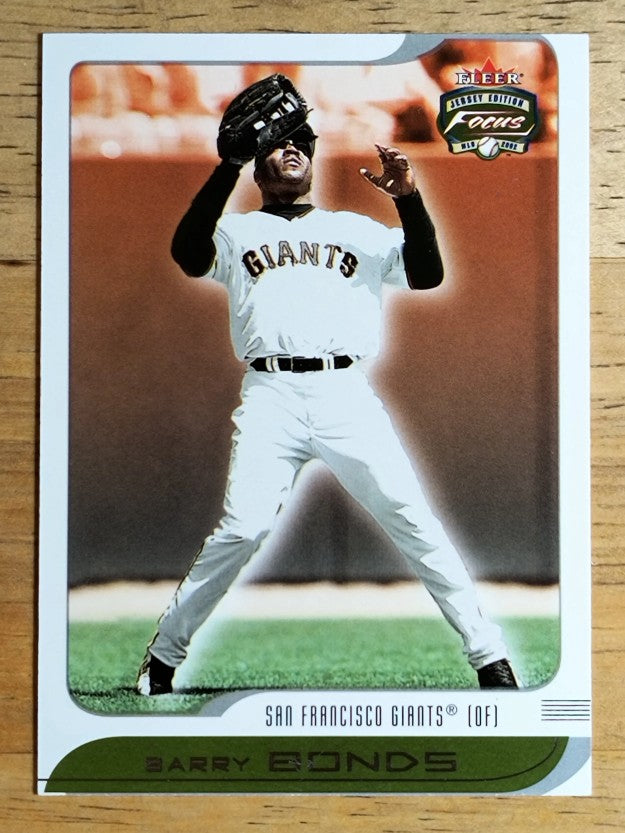 2002 Fleer Focus JE #80 Barry Bonds