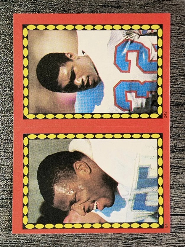 1988 Topps Stickers #84 Mike Cofer/ 242 Alonzo Highsmith
