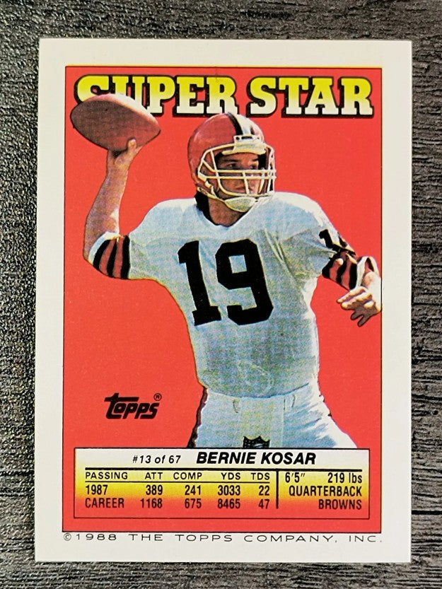 1988 Topps Stickers #87 Randy Wright/ 206 Mike Bell