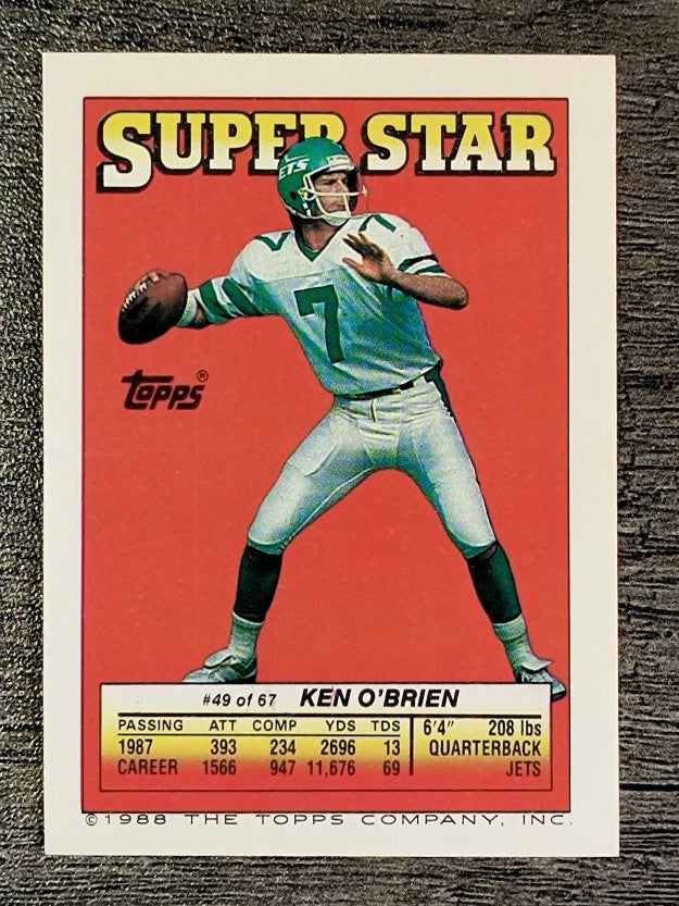 1988 Topps Stickers #88 Phillip Epps/ 191 Kevin Mack