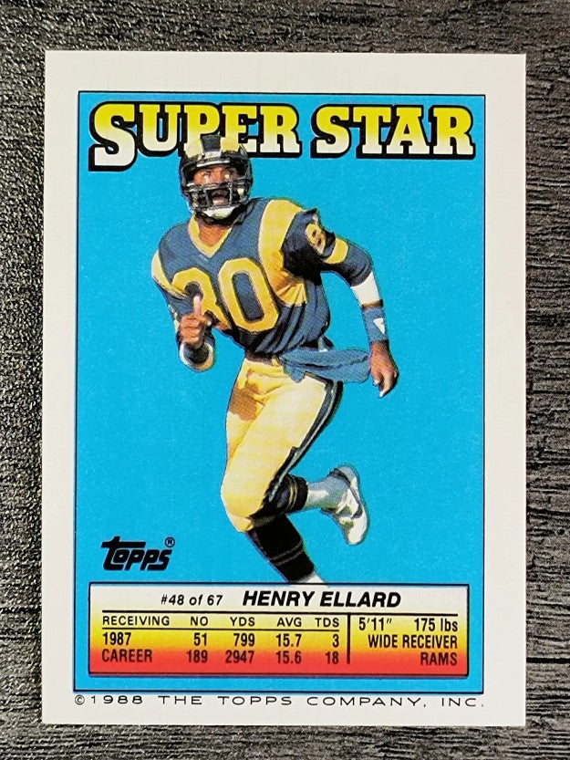 1988 Topps Stickers #95 Walter Stanley