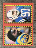 1988 Topps Stickers #103 Jerry Gray/ 214 Cliff Odom